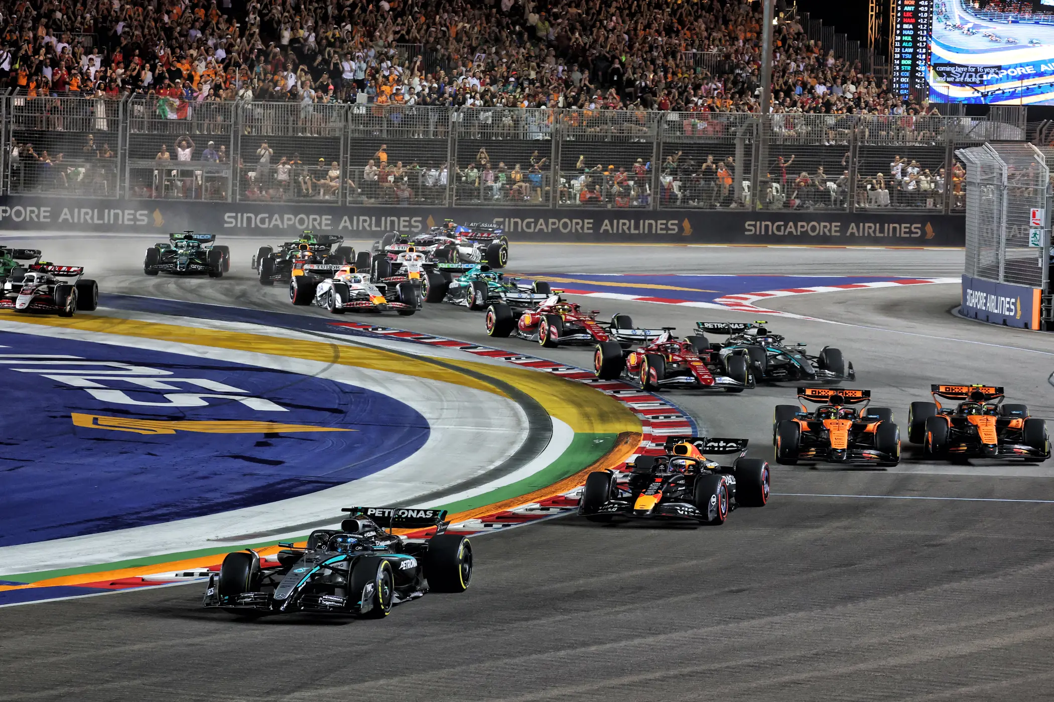 Singapore Grand Prix with the Maldives